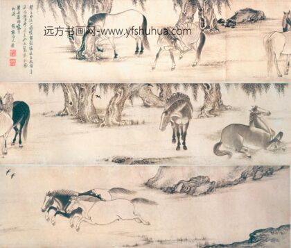 张穆 八骏图卷.jpg