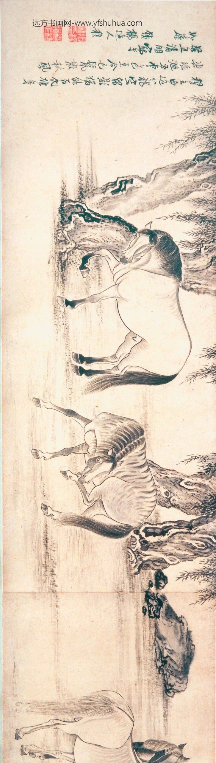 张穆_八骏图卷_