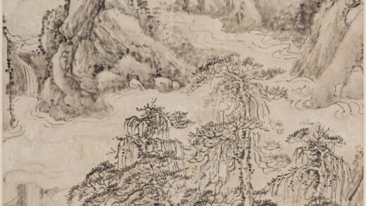 张翀 泉声松韵图轴.jpg