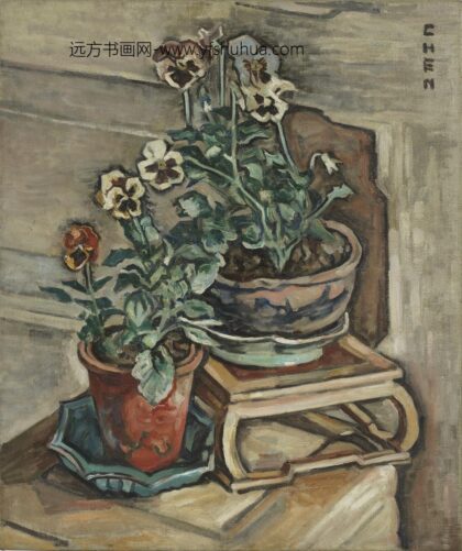 张荔英 三色堇花.jpg