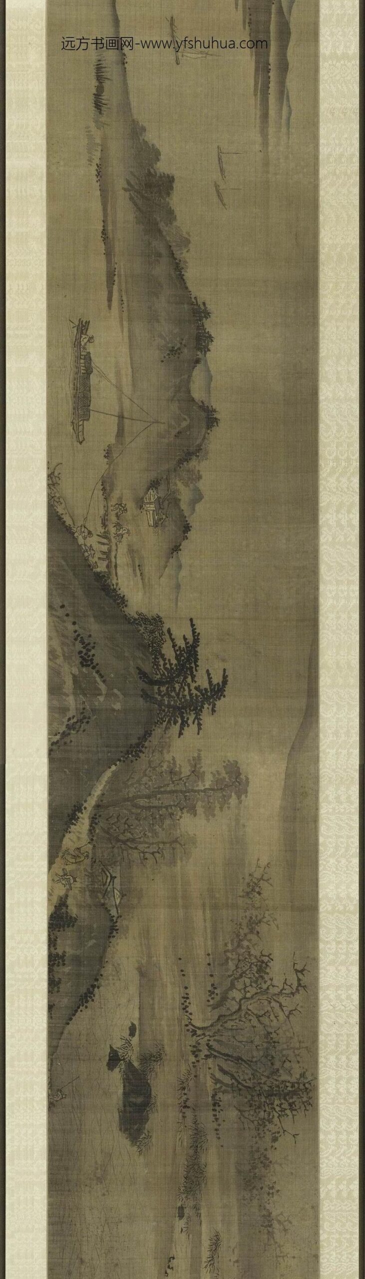 张远_潇湘八景图卷_