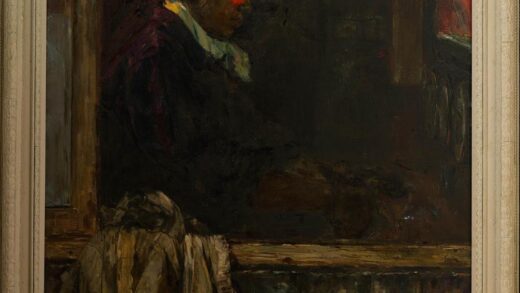 张隆基 女配电工油画.jpg