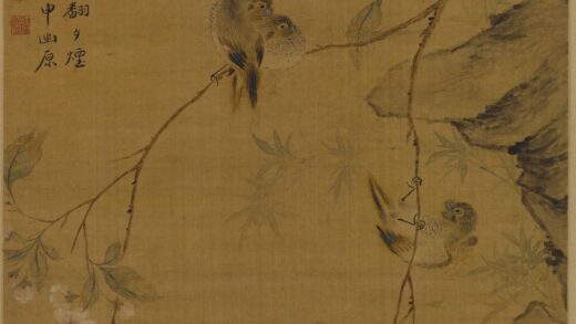 徐冈 花鸟轴.jpg