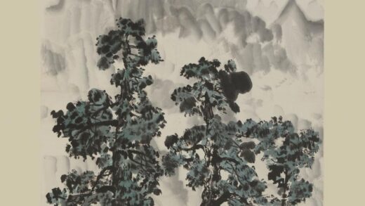 徐悲鸿 山水图轴.jpg