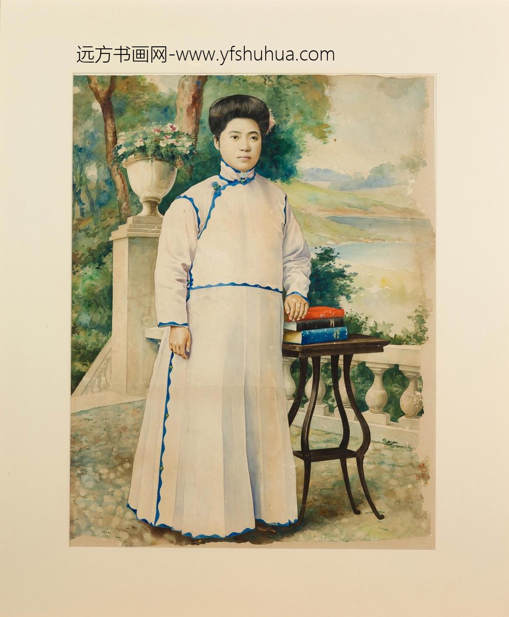 徐悲鸿_康有为夫人像