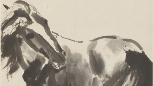 徐悲鸿 憩马图轴.jpg