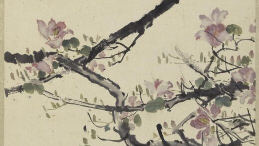 徐悲鸿 杜鹃图轴.jpg