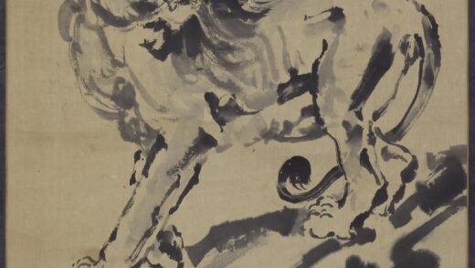 徐悲鸿 雄狮图轴 1.jpg