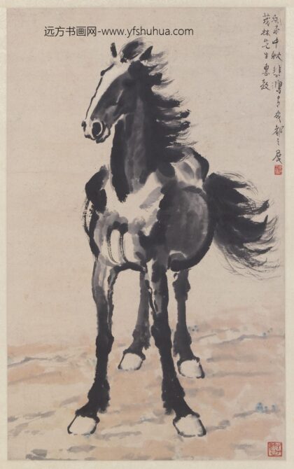 徐悲鸿 马图轴 1.jpg