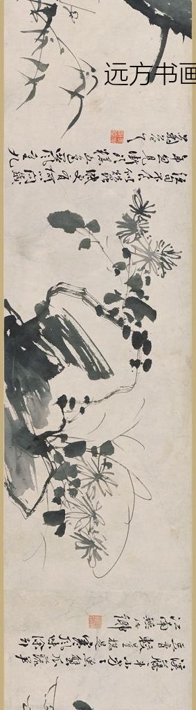 徐渭_花果鱼蟹图卷_