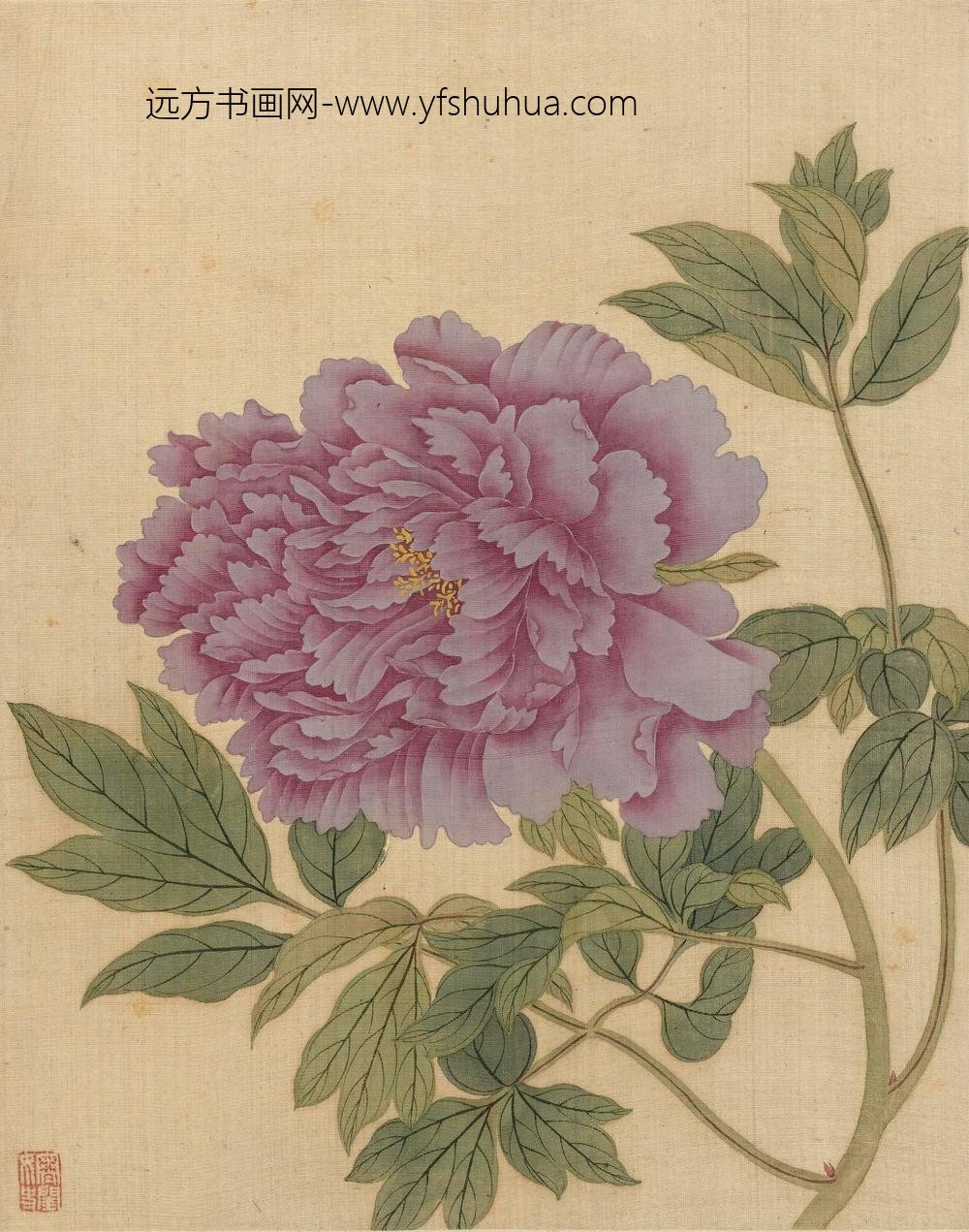 恽冰_花卉册（十开）_