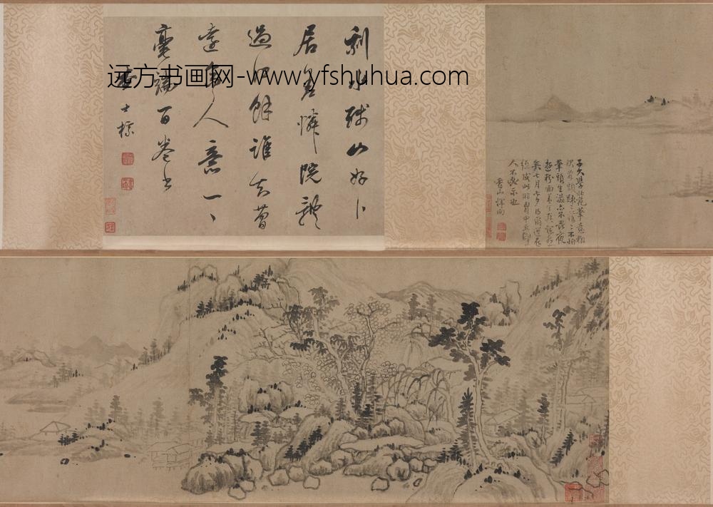 恽向_仿子久山水卷