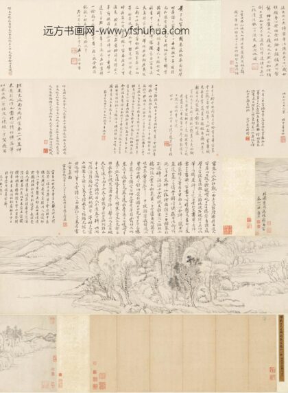 恽寿平 仿黄公望富春山一曲图卷.jpg