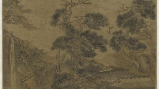 恽寿平 摹李晞古松风溪阁图轴.jpg