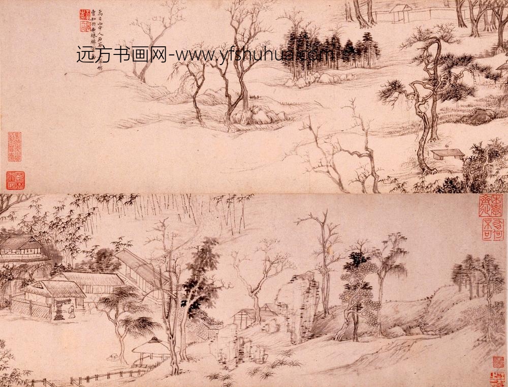 恽寿平_王翚山水卷_