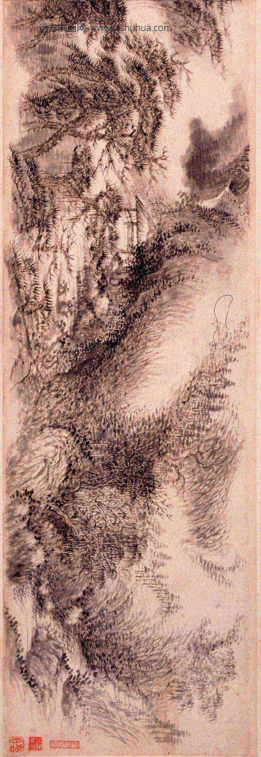 恽寿平_王翚山水卷__