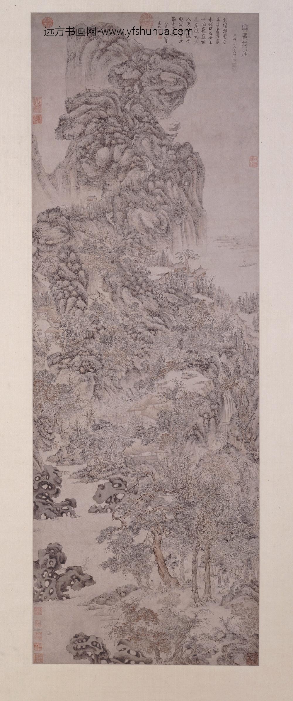 文伯仁_具区林屋图轴