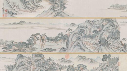 文伯仁 秋山游览图卷.jpg