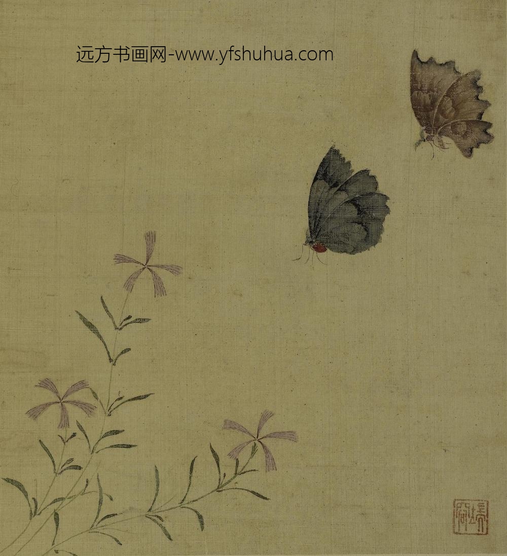 文俶_花鸟草虫图册（八开）_