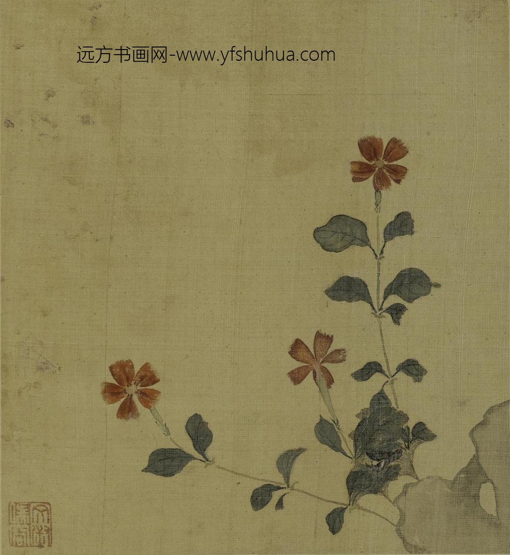 文俶_花鸟草虫图册（八开）_