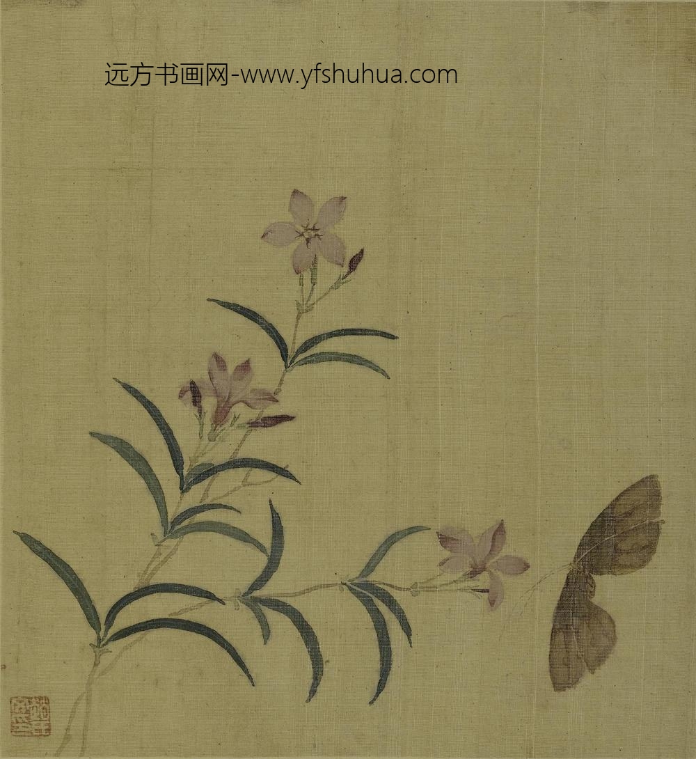 文俶_花鸟草虫图册（八开）_