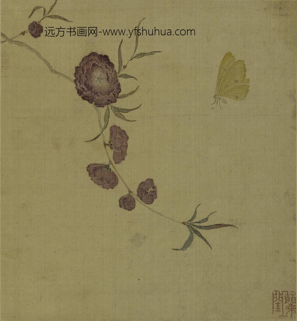 文俶_花鸟草虫图册（八开）_