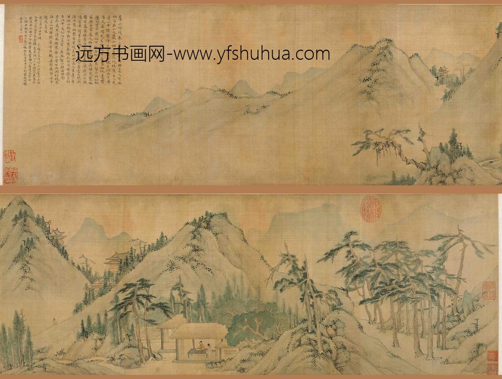 文徵明（文征明）_句曲山房图卷