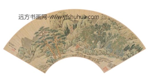 文徵明（文征明） 山水扇页册.jpg