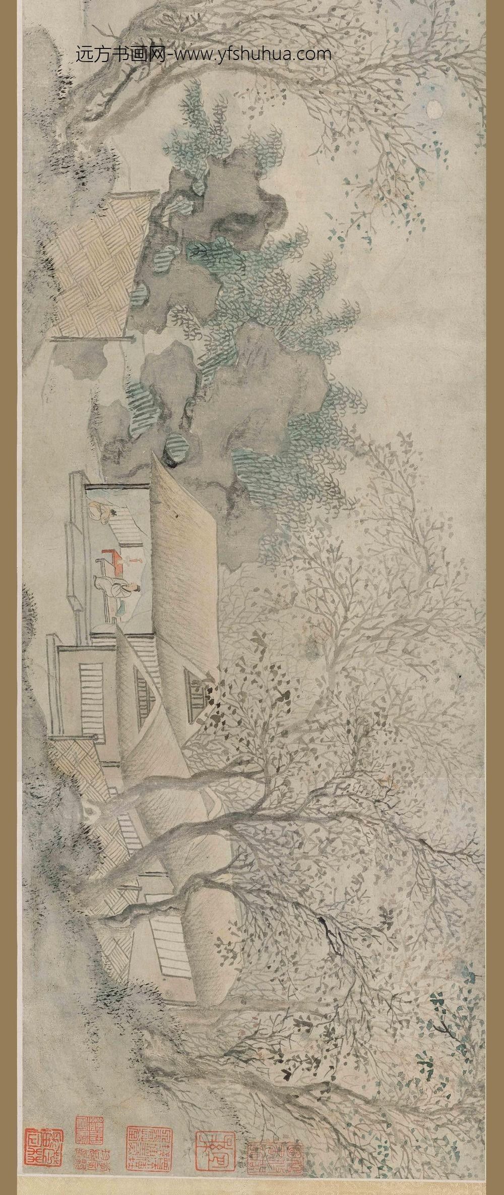 文徵明（文征明）_王守秋声赋书画合卷_