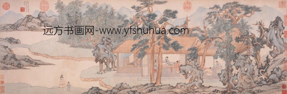 文徵明（文征明）_真赏斋图卷