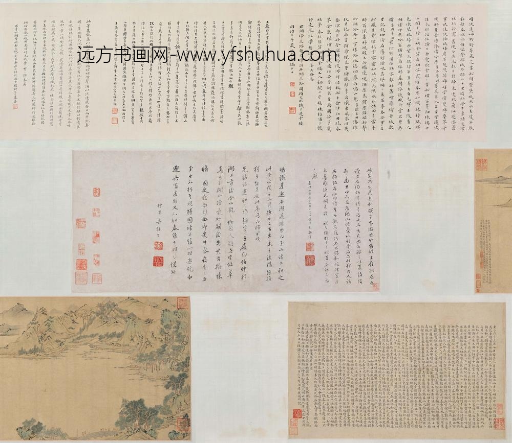 文徵明（文征明）_石湖花游图卷