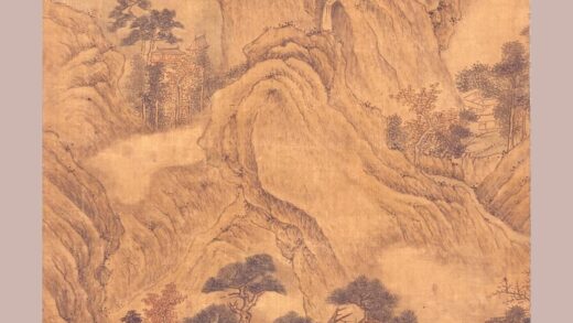 施溥 秋景山水轴.jpg