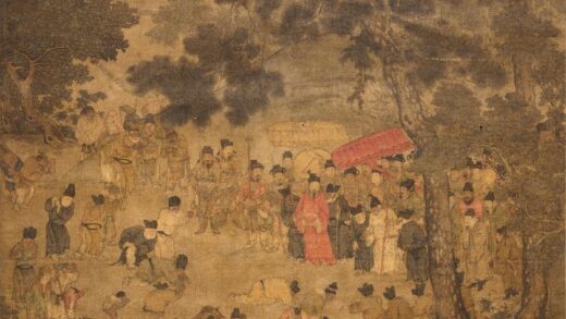 无款 望贤迎驾图轴.jpg