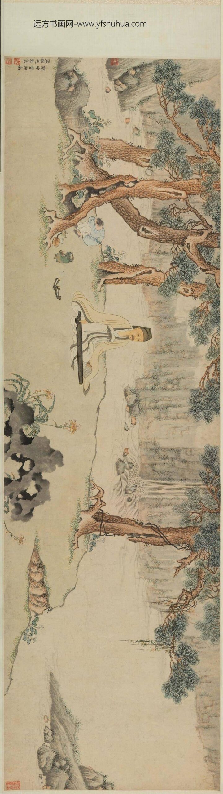 曾鲸_箴歌肖像卷_