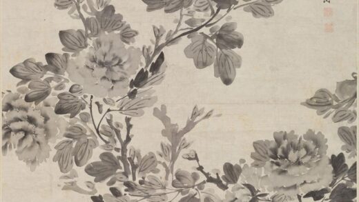 朱云燝 牡丹轴.jpg