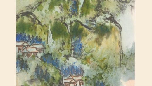 朱屺瞻 山村图轴.jpg