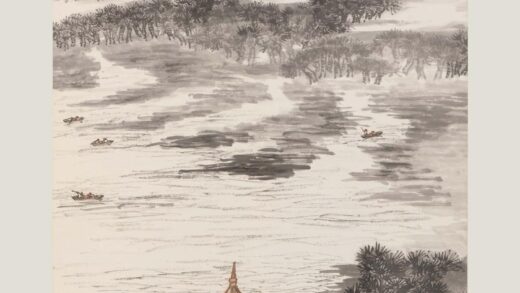 朱屺瞻 葵城景色图轴.jpg