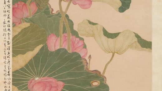 朱峤 荷花轴.jpg