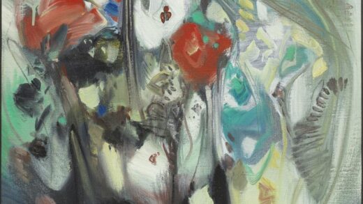 朱德群 花之系列之二.jpg