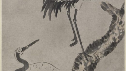 朱耷 松鹤图轴 1.jpg