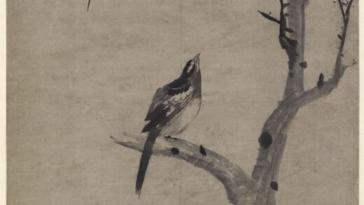 朱耷 梅鹊图轴.jpg