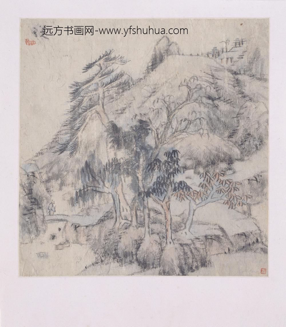 朱耷_等绘林集妙册