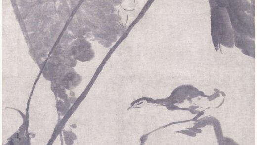 朱耷 荷鸭图轴 3.jpg