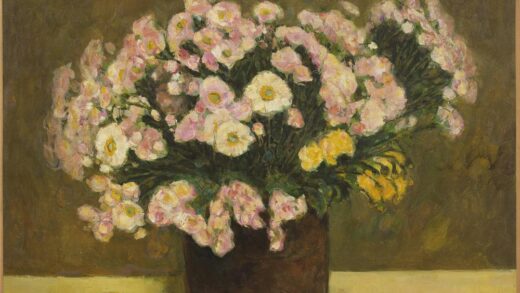 李宗津 瓶花和水果.jpg