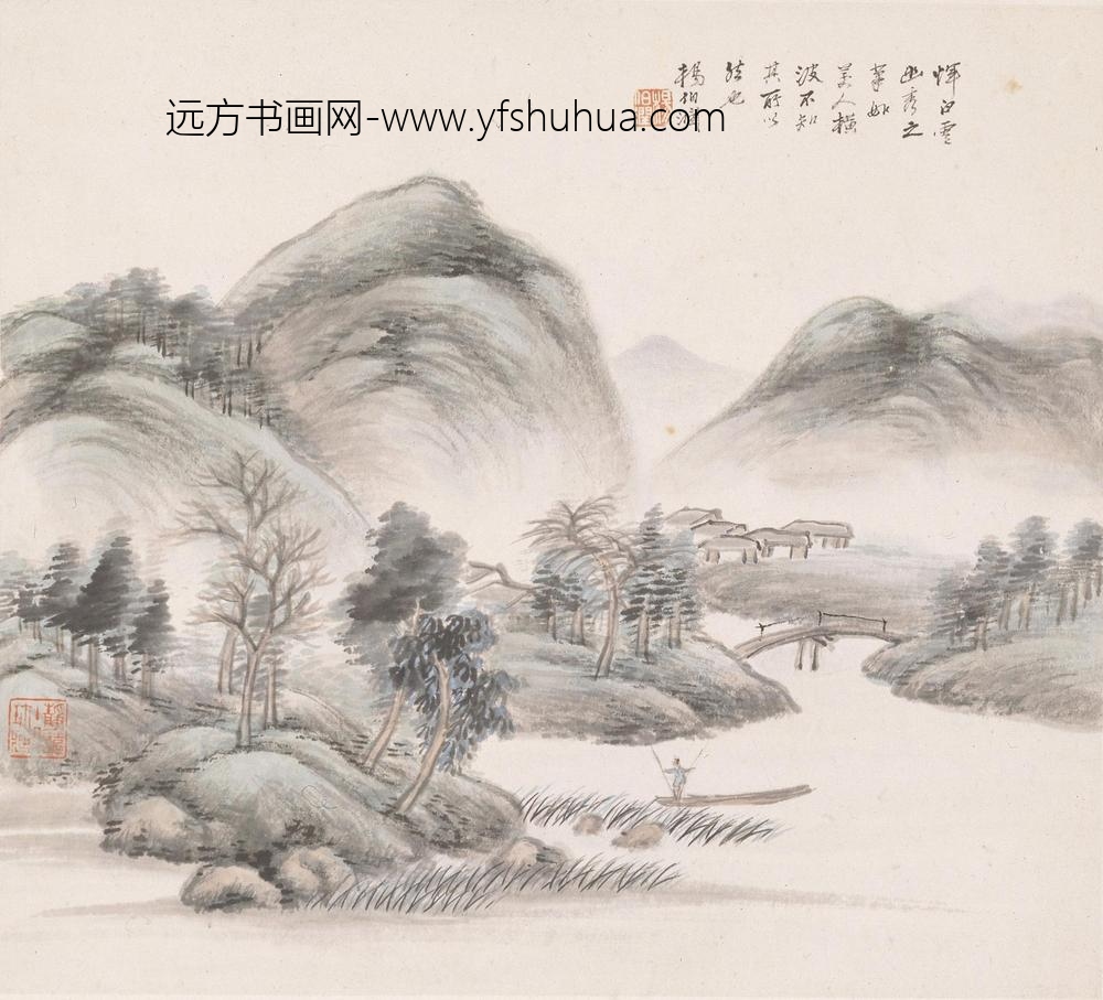 杨伯润_山水册_