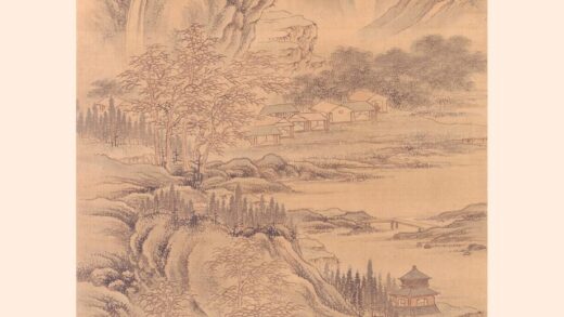 杨埰 溪山行旅图轴.jpg