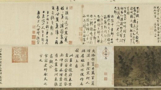 杨维桢（杨维祯） 王逢钱惟善等题南宋赵葵杜甫诗意图卷.jpg