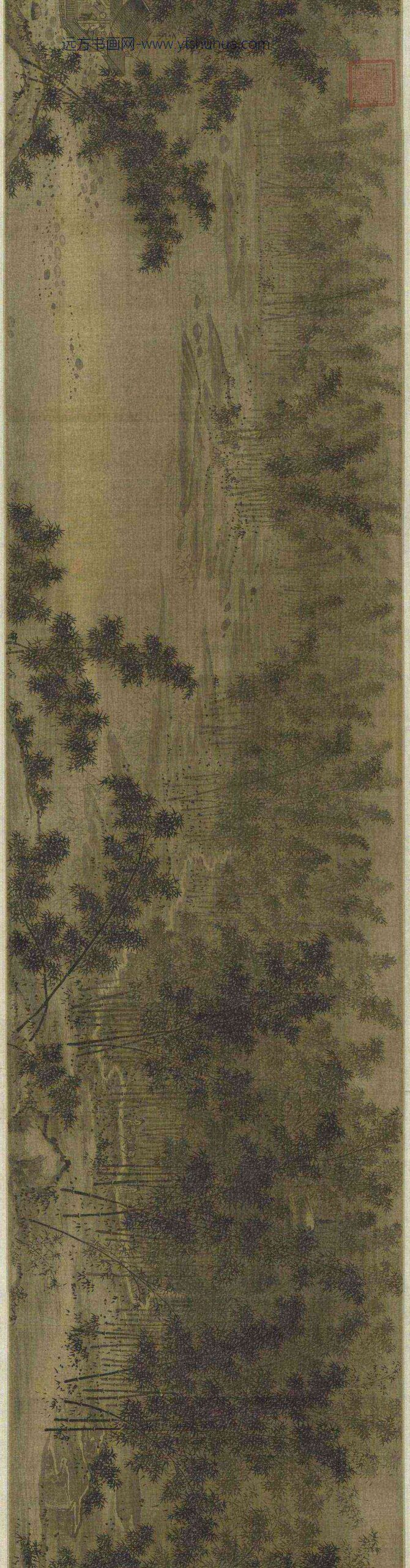 杨维桢（杨维祯）_王逢钱惟善等题南宋赵葵杜甫诗意图卷_