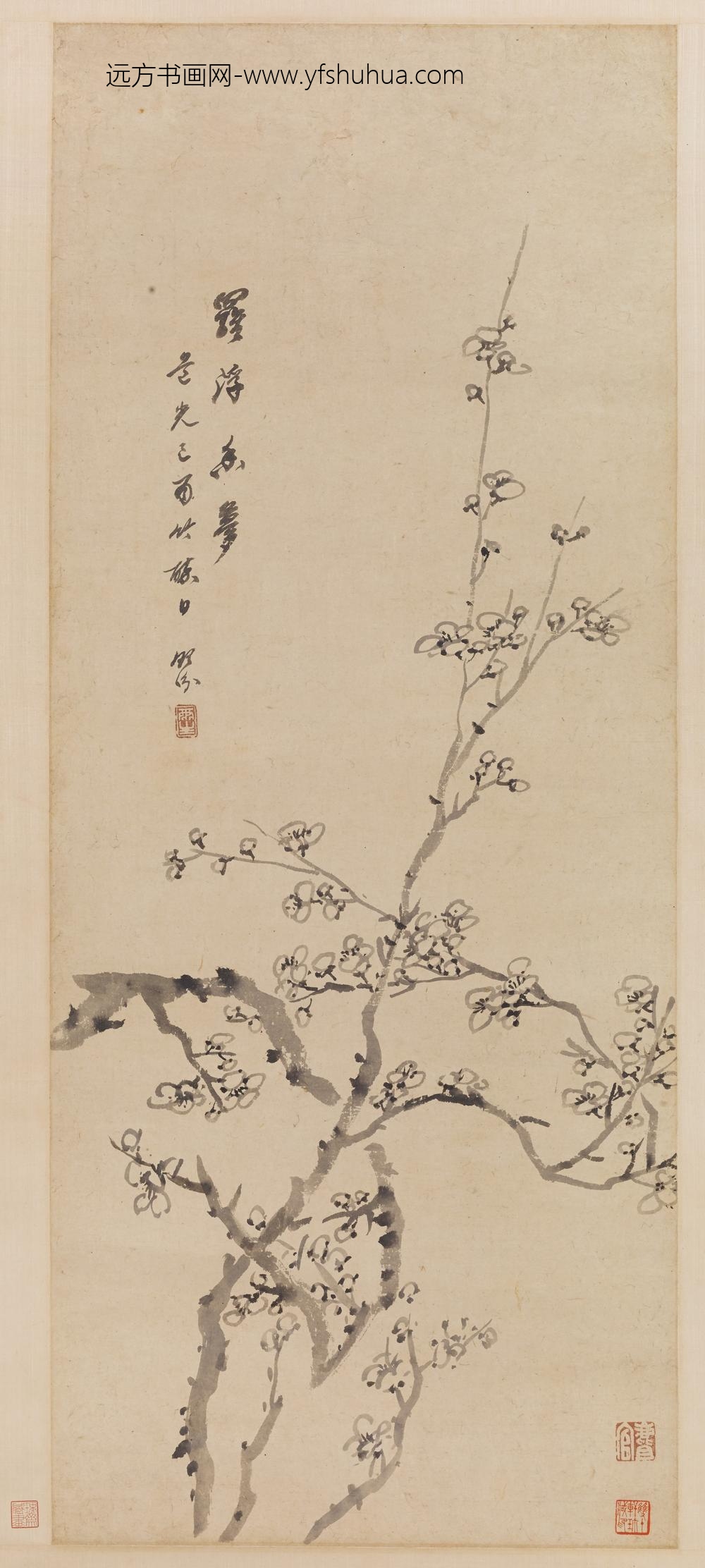 汤贻汾_罗浮香梦图轴