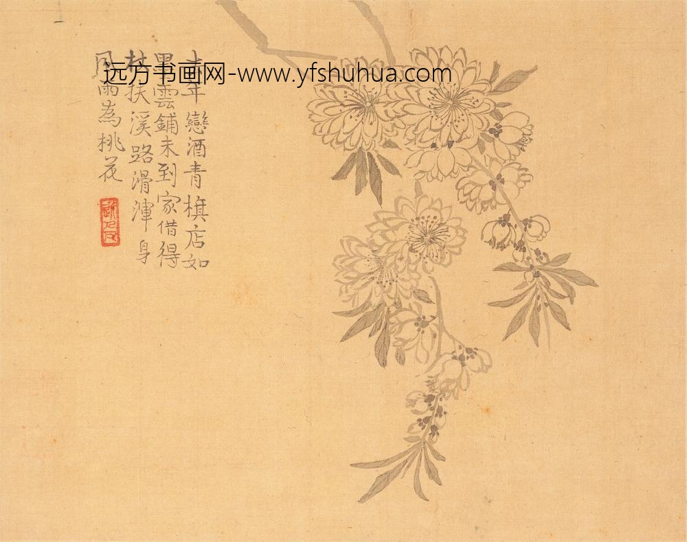 汪士慎_花卉册_